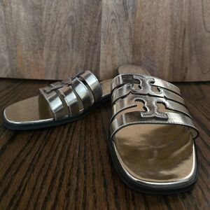 Tory Burch Ines Cage Slides 7.5